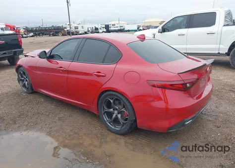 2017 Alfa Romeo Giulia Ti Rwd from USA, damaged, VIN ZARFAECN6H7532258